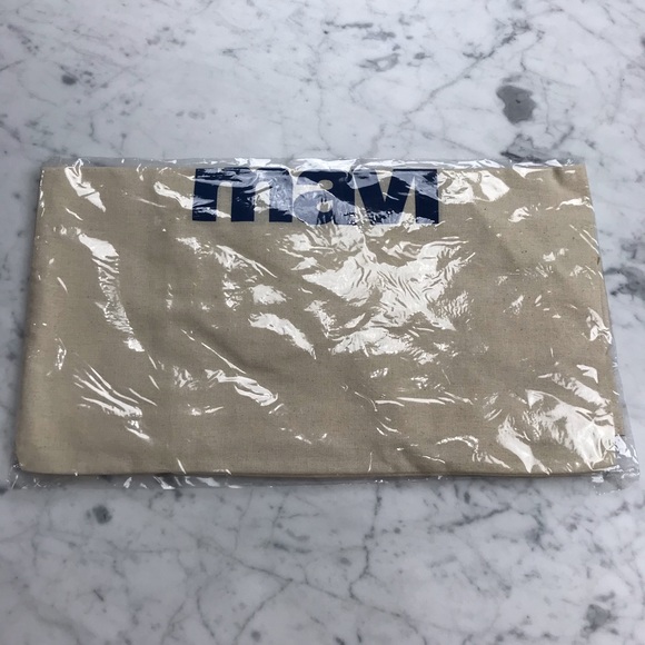 NWT Mavi Jeans Canvas Market Tote Bag Reusable Shopper Bag - Picture 3 of 8